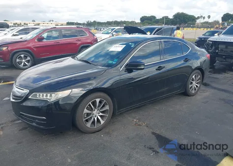 2015 Acura Tlx Tech из США, поврежденный, VIN 19UUB1F56FA029544